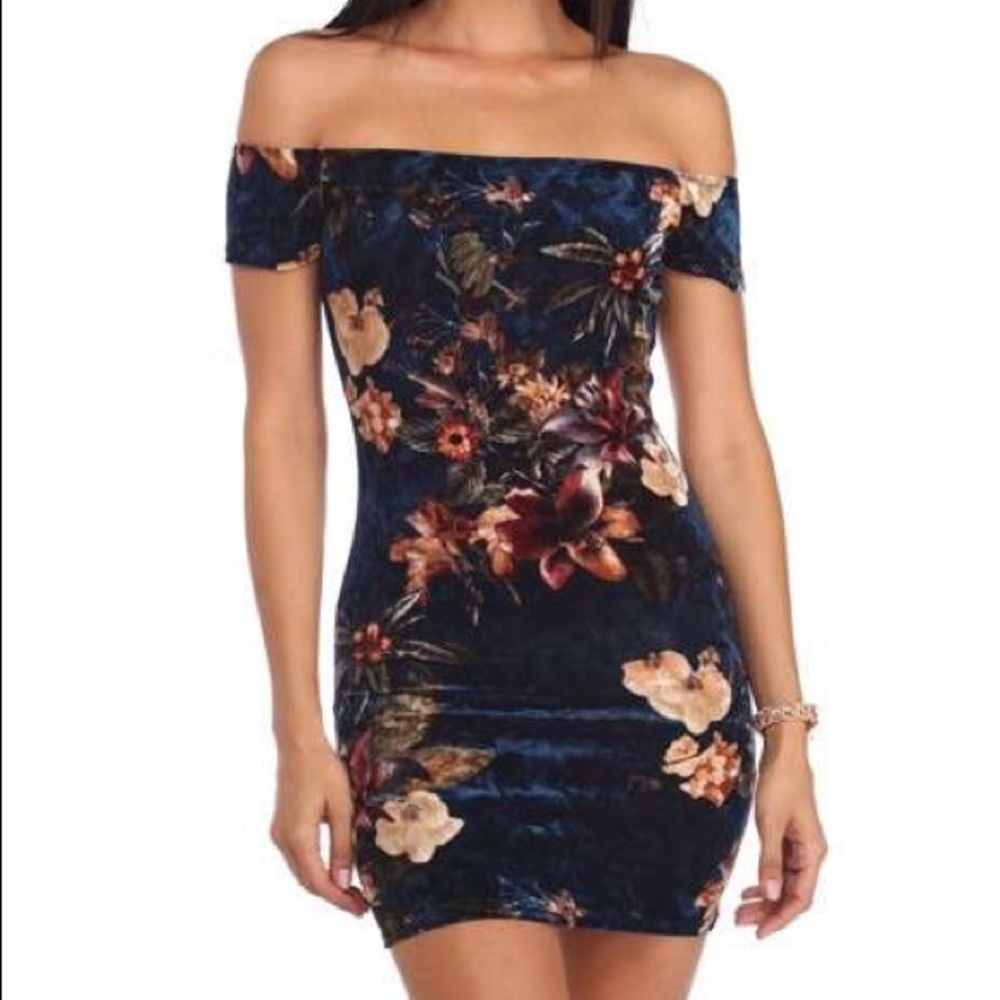 Navy Soften Up Mini Dress